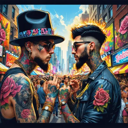 Tattoo Trends: From Ink to Cultural Statements: Tattoos are evolving into powerful expressions of identity and brand affiliation.