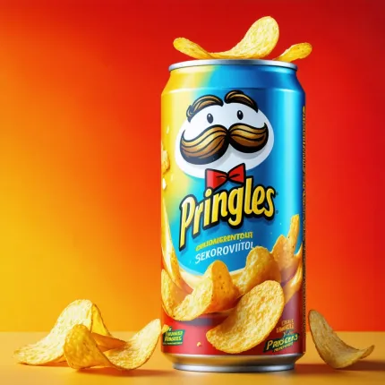 The Marketing Strategy of Pringles’ Unique Branding: Pringles’ quirky campaigns highlight their iconic can and bold flavors.