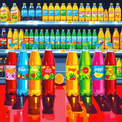 The Marketing Strategy of Poppi’s Health-Conscious Soda: Poppi’s campaigns position it as a trendy, gut-healthy alternative to traditional sodas.