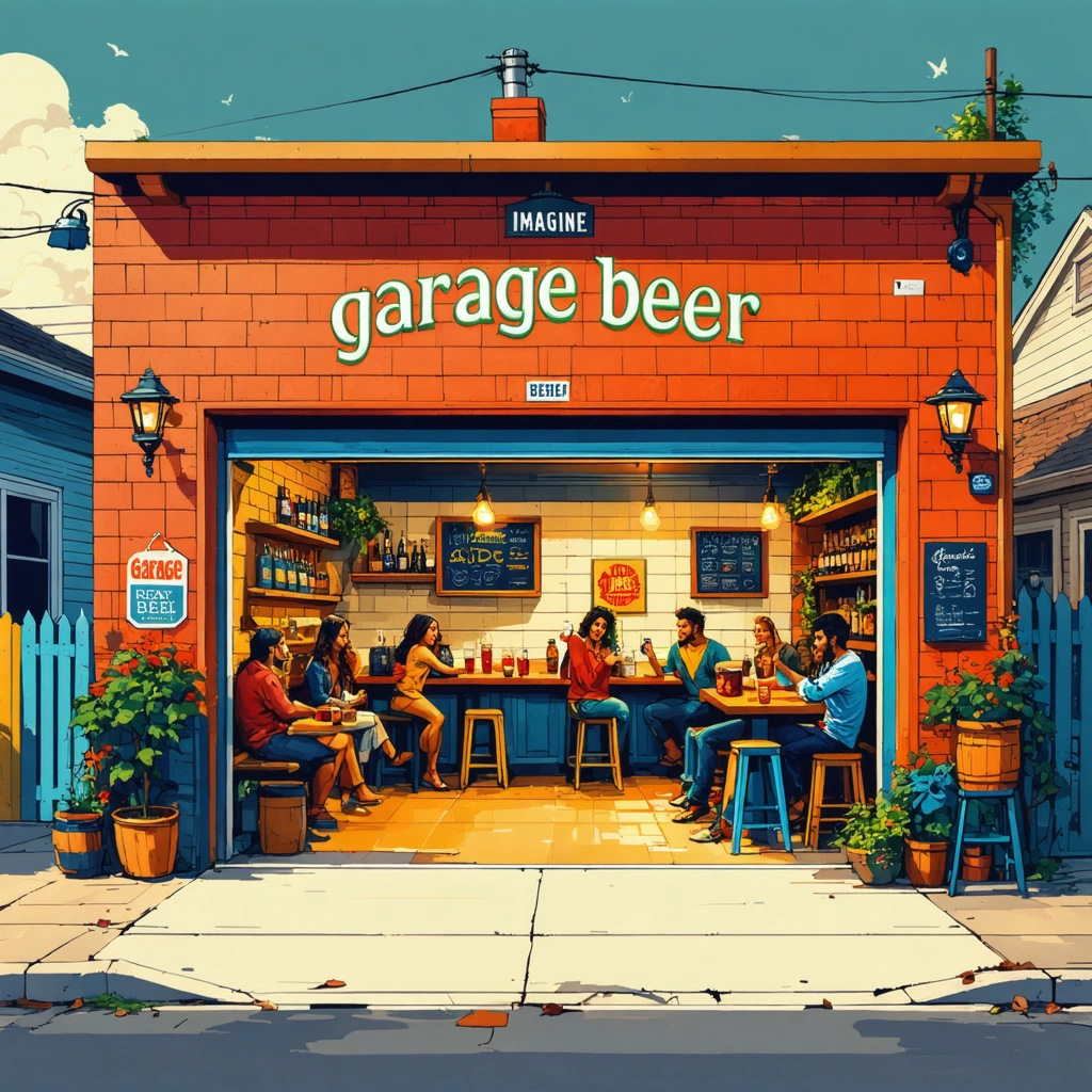 The Marketing Genius of Garage Beer: Garage Beer’s relatable branding taps into casual, community-driven beer culture.