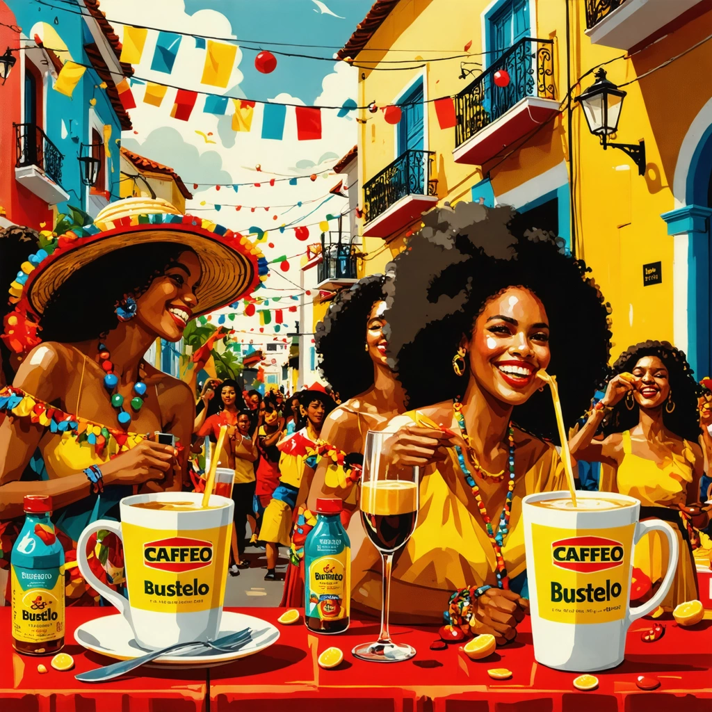 Cafe Bustelo’s Bold Coffee Marketing: Cafe Bustelo’s vibrant campaigns celebrate culture and bold coffee flavors.